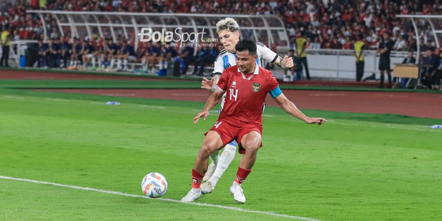 Indonesia vs Argentina - Jokowi: Cuma Kebobolan 2 Gol, Luar Biasa