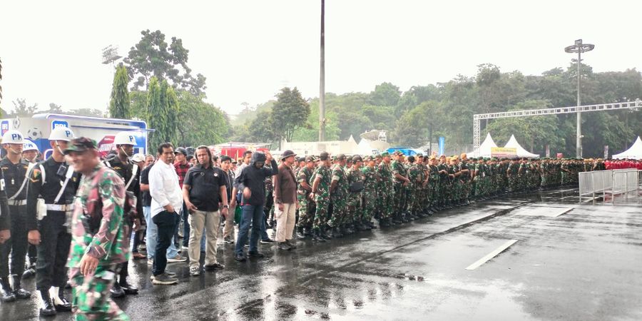 Petugas Keamanan Sebanyak 4000 Dikerahkan dalam Laga Timnas Indonesia vs Argentina