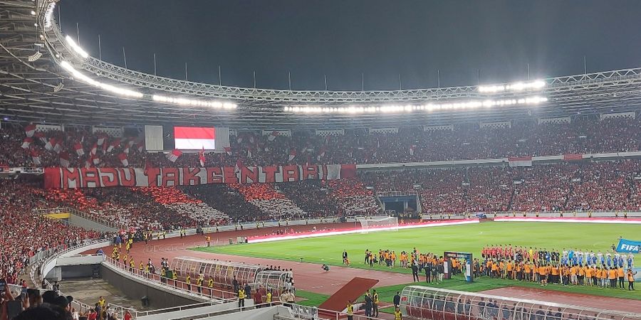 Perlakuan Suporter di dalam Pertandingan Timnas Indonesia Vs Argentina, Kubu Lawan Lagi Nyerang Selalu Disorakin