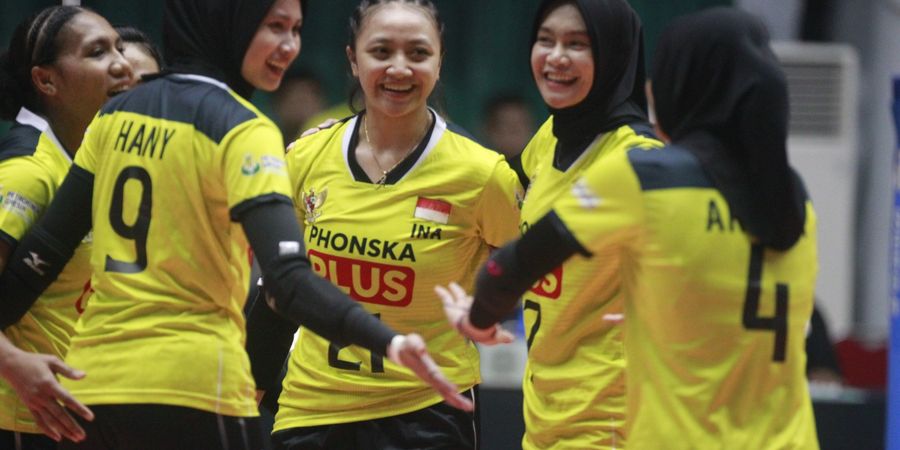 AVC Challenge Cup 2023 - Full Senyum di Laga Buta, Indonesia Mantap Tantang Filipina