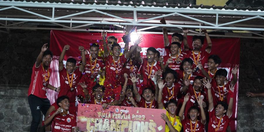 Persija Muda Jadi Juara Piala Persija Series 1, Berpeluang Gabung ke Persija Jakarta