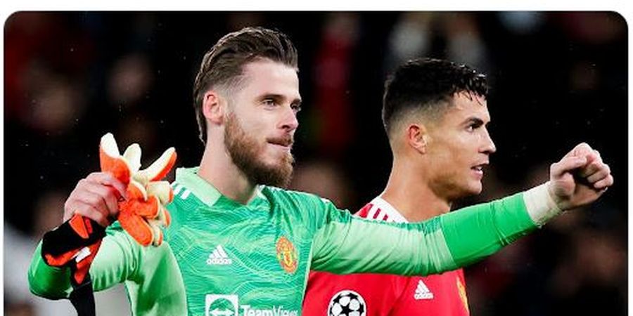 Akhiri Kontrak di Man United, David de Gea Berpotensi Reuni dengan Cristiano Ronaldo