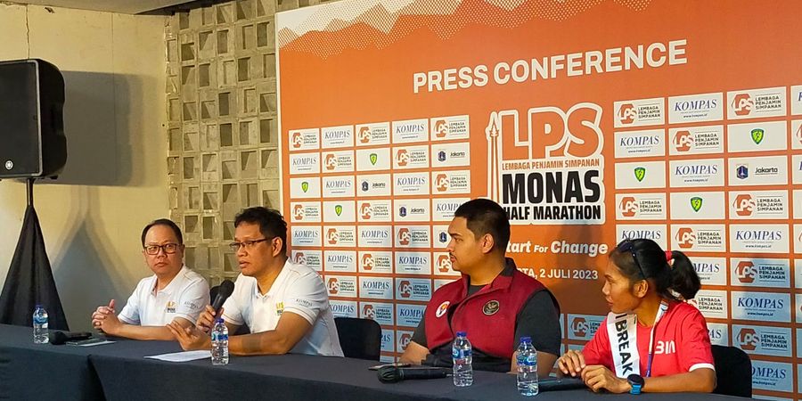 LPS Monas Half Marathon 2023 : Menikmati Jakarta dengan Berlari