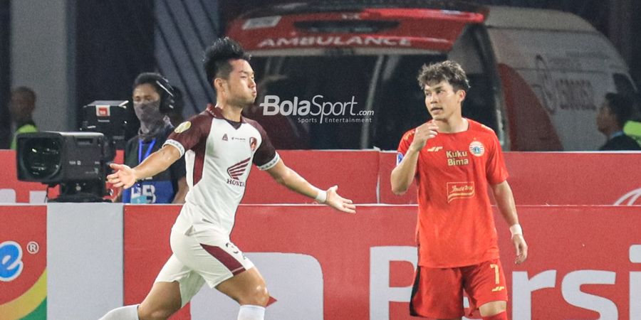 Hasil Liga 1 - Diwarnai Dua Gol Pemain Jepang, Duel Persija Vs PSM di GBK Berakhir Imbang