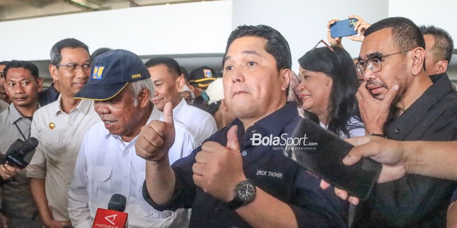 Erick Thohir Perbolehkan Klub Liga 1 Pakai JIS andai Satu Hal Ini Sudah Dibereskan