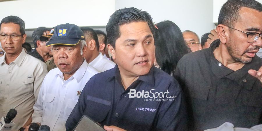 Erick Thohir Persilakan Klub Liga 1 Pakai JIS, Persija Berminat?