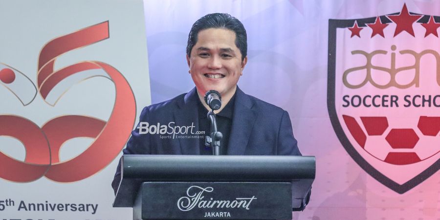 Respons Erick Thohir Terkait Kabar Calon Direktur Teknik PSSI Mantan Pemain Terkenal