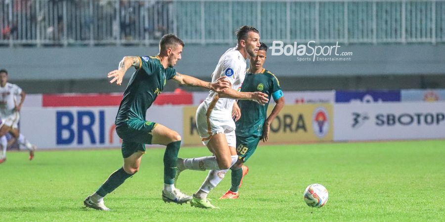 Hasil Liga 1 - Full Lokal di Babak Kedua, Persija Curi Poin dari Persikabo 1973