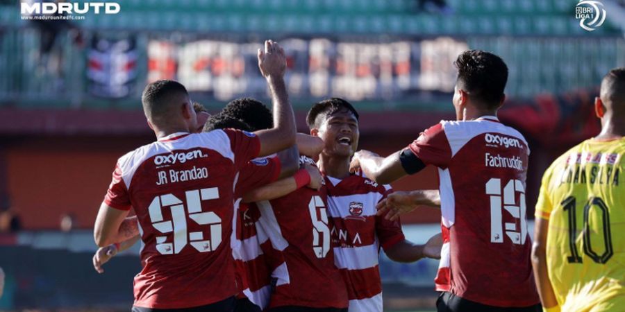 Hasil Liga 1 - Sempat Tertinggal, Madura United Berhasil Comeback Lawan Persik Kediri