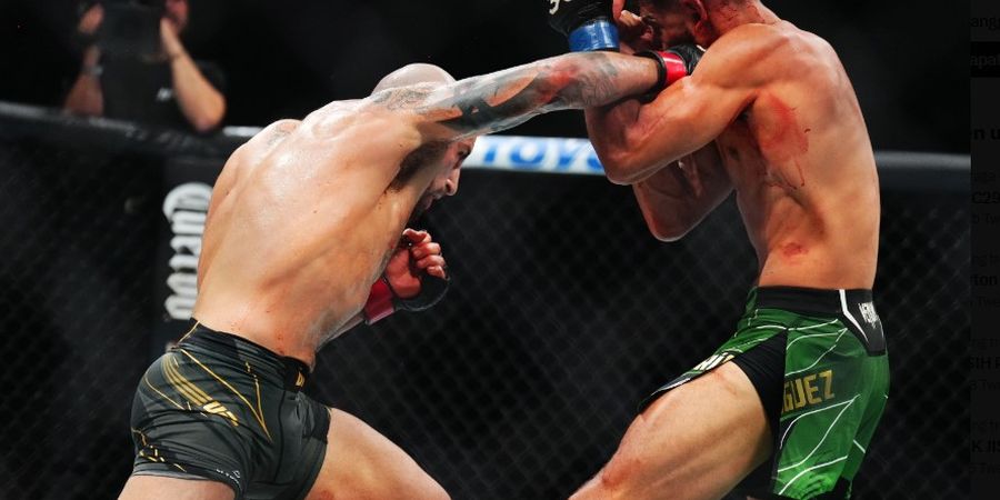 Hasil UFC 290 - Pukuli Lawan Tanpa Ampun, Volkanovski Masih Terlalu Tangguh Jadi Raja