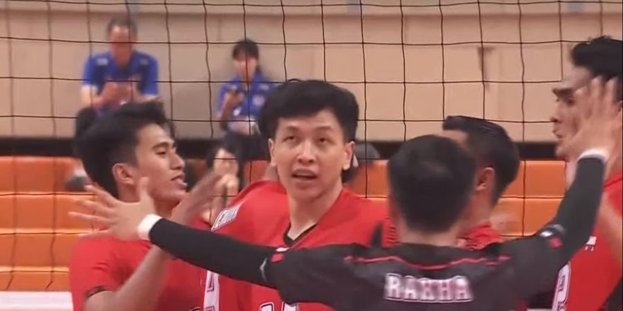 Hasil AVC Challenge Cup 2023 - Indonesia Menolak Menyerah, Gebuk Bahrain Lewat Kemenangan Dramatis