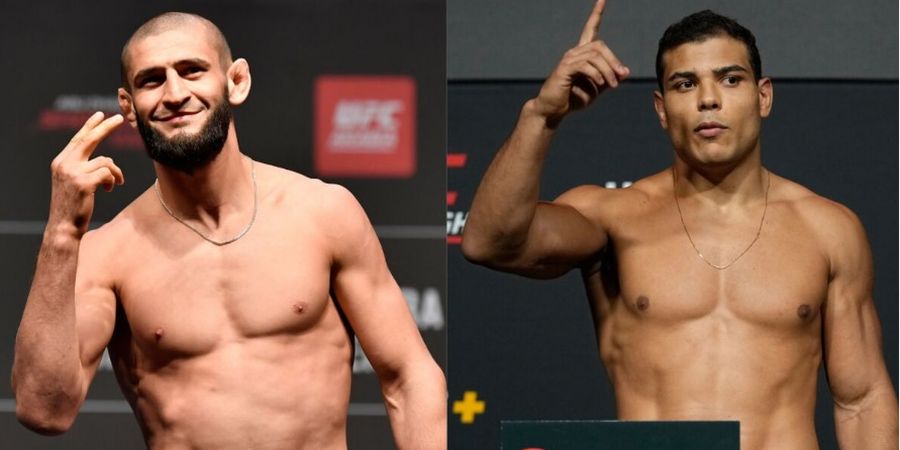 UFC 294 - Khamzat Chimaev Siapkan Mode Beringas, Paulo Costa Mau Dibikin Menangis