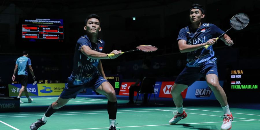 Hasil Japan Open 2023 - Bagas/Fikri Jaga Rekor, Tumpas Juara Taipei Open Lewat Comeback Dramatis