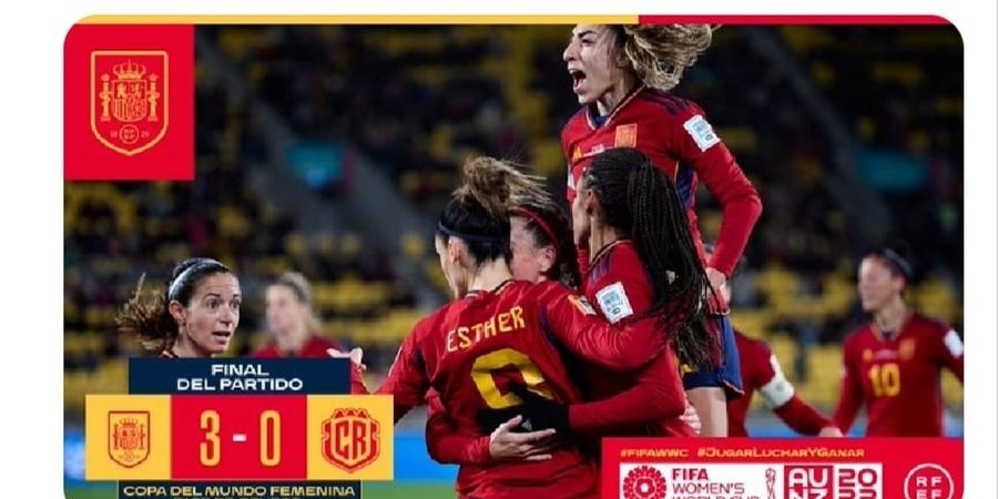 Piala Dunia Wanita 2023 - Selang 8 Tahun, Level Spanyol Lebih Baik dari Kosta Rika