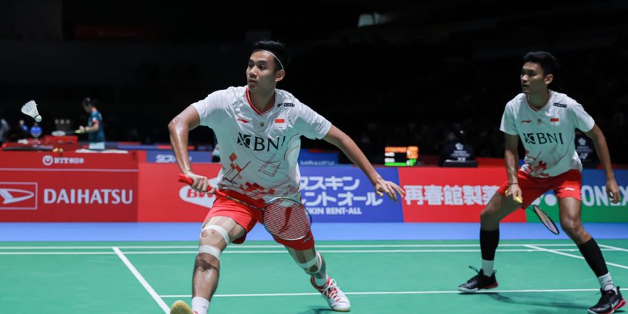 Japan Open 2023 - Sempat Pasrah Saat Hadapi Wakil Malaysia, Fikri/Bagas Introspeksi Hasil di Korea