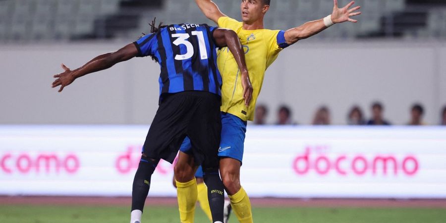 ﻿﻿Hasil Uji Coba - Ronaldo Hilang Setengah Babak, Al Nassr Tahan Imbang Inter Milan