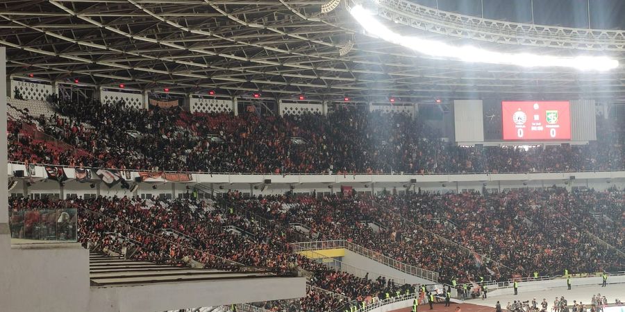 Ratusan Suporter Bernyanyi Lagu Persebaya di Dalam SUGBK, Disambut Baik The Jakmania