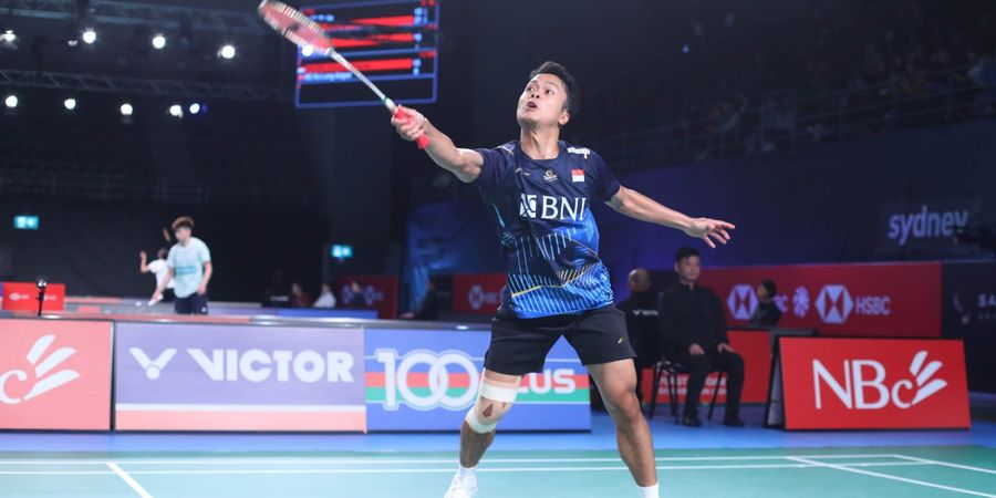 Hasil Australian Open 2023 - Gangguan Mati Listrik Tak Mempan, Anthony Ginting Lolos dari Kejaran Youngster India