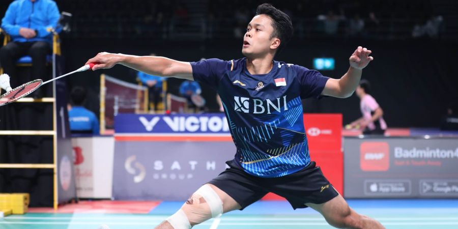 Hasil Australian Open 2023 - Meyakinkan di Awal, Anthony Terjegal Kebangkitan Prannoy