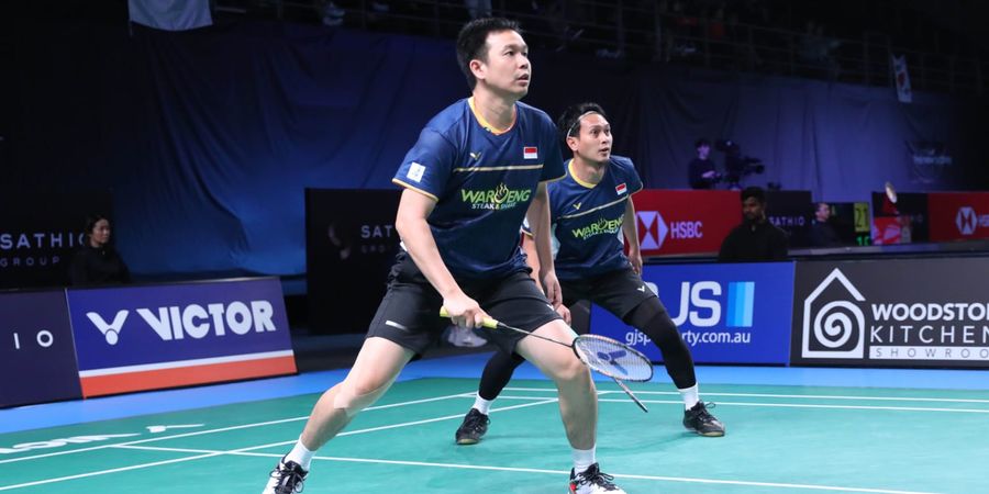 Australian Open 2023 - 24 Menit Pedih Ahsan/Hendra, Belum Lelah Tapi Sudah Kalah