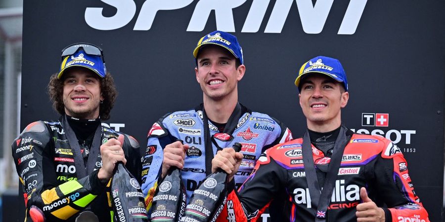 Hasil Sprint MotoGP Inggris 2023 - Alex Marquez Menang, Pembalap Pabrikan Jepang Mengenaskan