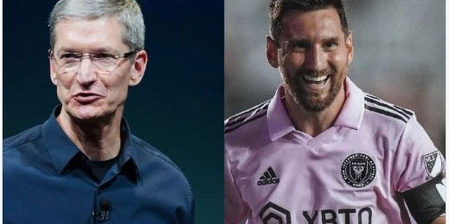 Pengakuan CEO Apple Usai Tuai Berkah dari Kepindahan Messi ke Inter Miami