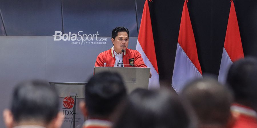 Bertemu dengan Pengurus Yayasan Bakti Sepak Bola Indonesia, Erick Thohir Bahas Program untuk Pemain dan Mantan Pemain Timnas Indonesia