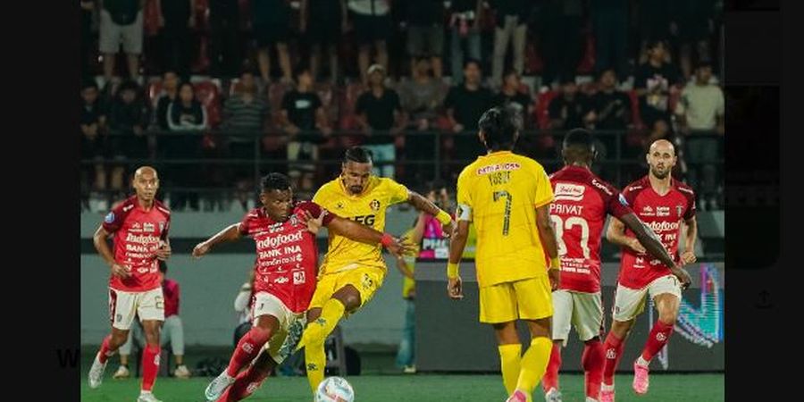 Hasil Liga 1 - Bali United Gagal Rebut Puncak Klasemen Usai Ditahan Imbang Persik Kediri