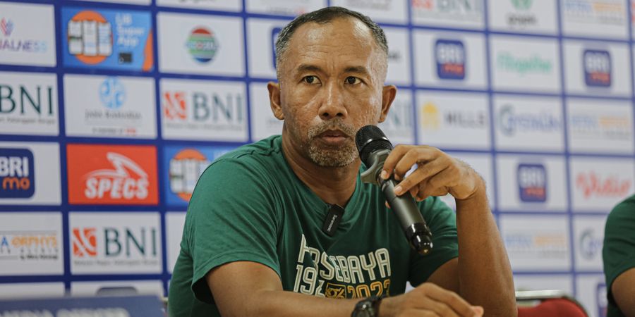 Pimpin Persebaya Lawan Bhayangkara FC, Uston Nawawi Pastikan Gaya Main Bajul Ijo Tak Berubah