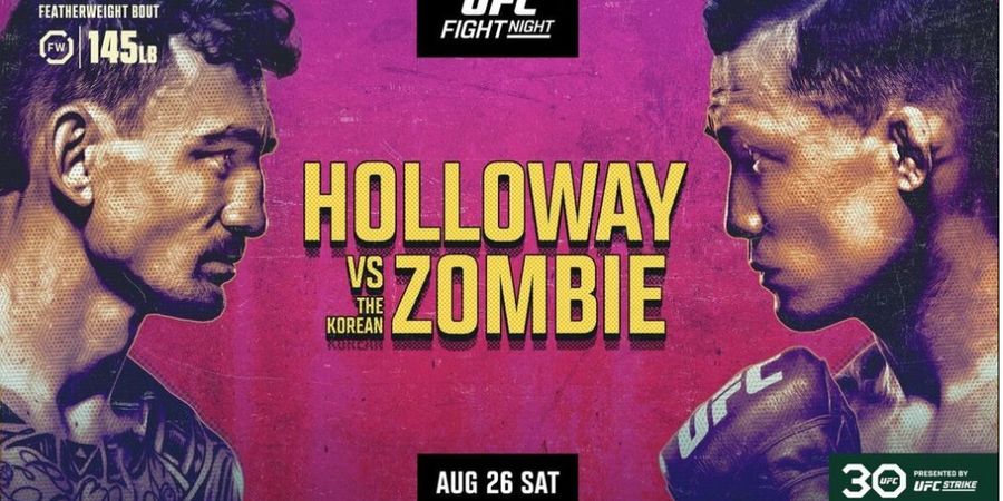 UFC Singapura - Max Holloway Lawan Zombi Jelmaan Musuh Islam Makhachev