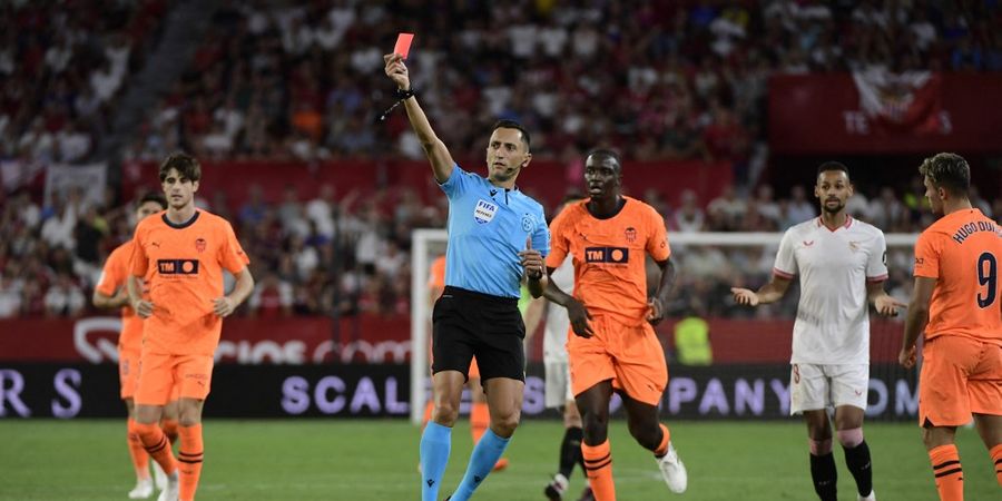 Hasil Liga Spanyol - 2 Penalti Menangkan Tim Tetangga Real Madrid, 10 Pemain Sevilla Keok di Tangan Valencia