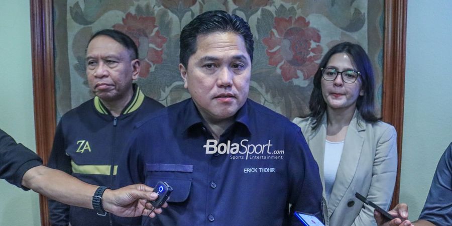 Gelar Workshop Bersama Asprov, Erick Thohir Beberkan 4 Pesan Presiden Jokowi Termasuk Rencana APBD untuk Liga 3