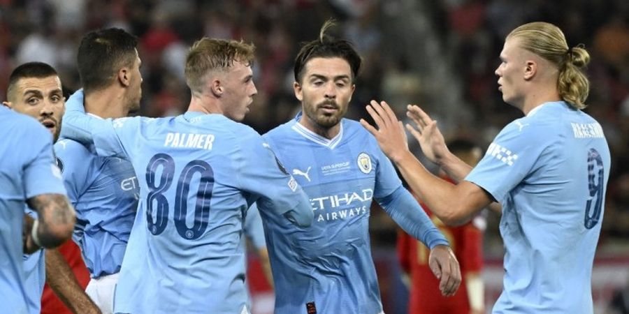 Hasil Piala Super Eropa - Man City Bekuk Sevilla dan Jadi Kampiun, Pep Guardiola Ukir Sejarah Baru