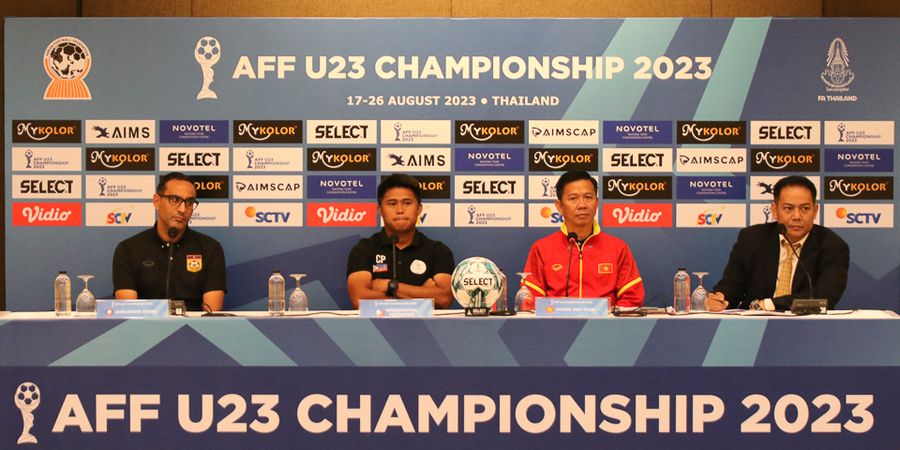 Piala AFF U-23 2023 - Pelatih Timnas U-23 Vietnam Tak Sesumbar Pertahankan Gelar Juara, hanya Sampai Final?