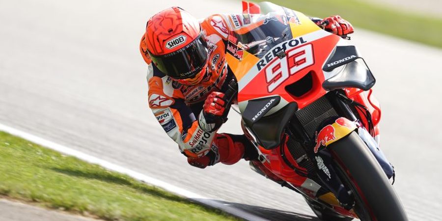 MotoGP Austria 2023 - Malah Kerepotan, Marc Marquez Singgung Aerodinamika Baru Honda Tak Banyak Berguna