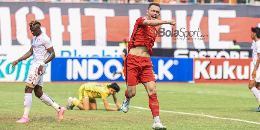 Hasil Liga 1 - Main 10 Orang sejak Menit Ke-51, Persija Ditahan Arema di Saat-saat Terakhir