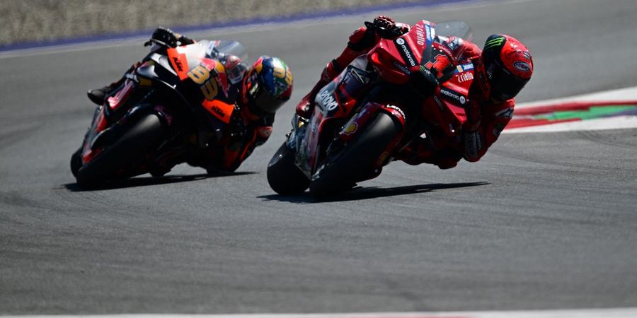 Hasil Kualifikasi MotoGP Catalunya 2023 - Bagnaia Patahkan Rekor Lap, Hobi Tow Marc Marquez Sia-sia