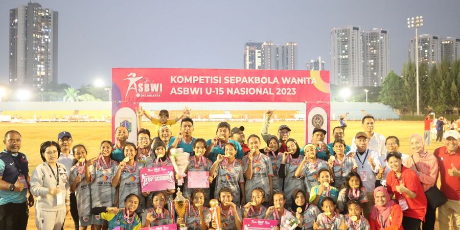 ASBWI Cup U-15 Rampung Digelar, Tampung Potensi Bibit Muda yang Bisa Bela Timnas Putri Indonesia