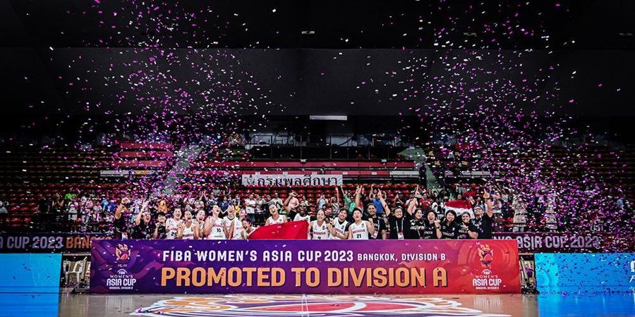 Jadi Juara FIBA Women’s Asia Cup 2023, Tim Basket Putri Indonesia  Lanjutkan Rekor 11 Kemenangan Beruntun