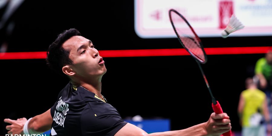 Kejuaraan Dunia 2023 - Jadi Tumbal Angka 5, Jonatan Christie Selevel dengan Chen Long