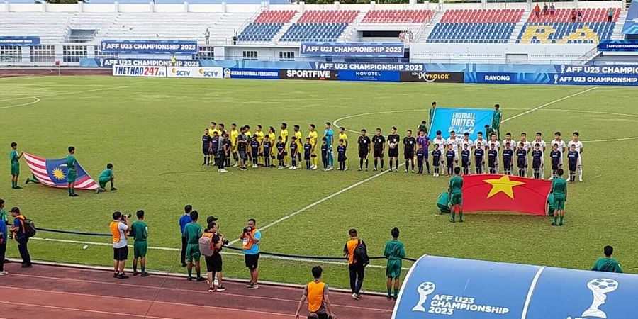 Hasil Piala AFF U-23 2023 - Vietnam Lolos ke Final setelah Pesta Gol ke Gawang Malaysia