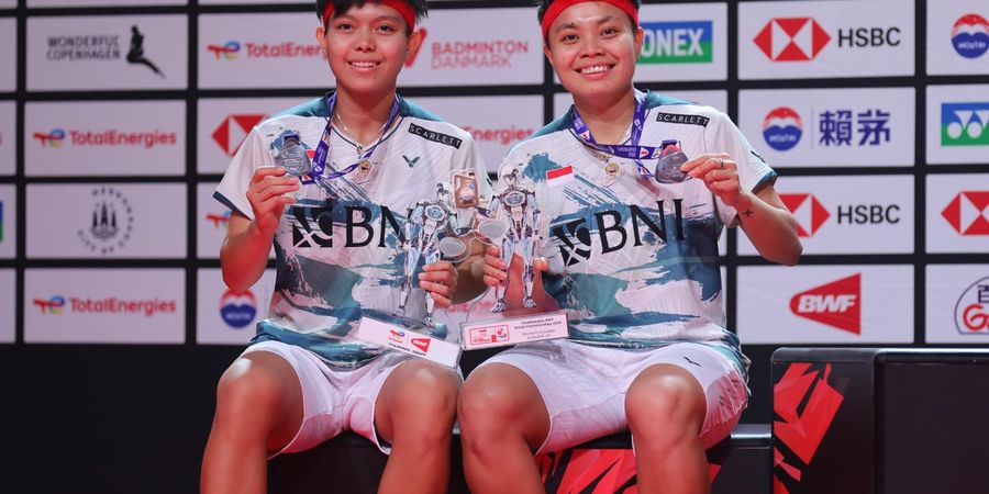 Update Ranking Race to Paris - Posisi  Apriyani/Fadia Naik Lagi, Jonatan Terlempar dari Zona Aman