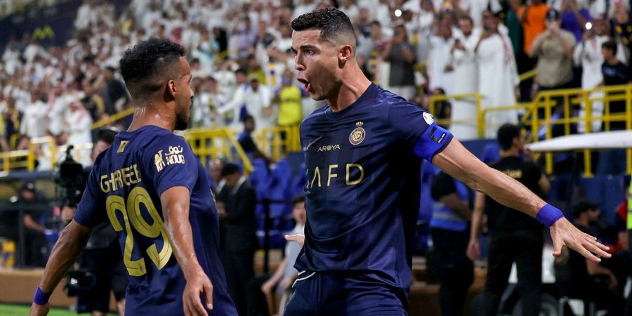 Cristiano Ronaldo Hebat meski Sempat Marah-marah, Al Nassr Menang dan Terbang 5 Peringkat