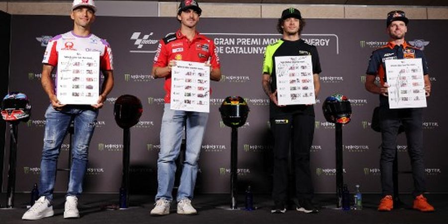 MotoGP Catalunya 2023 - Saran Bagnaia yang Singgung soal Simoncelli Jadi Alasan Bezzecchi Bertahan di Tim Valentino Rossi