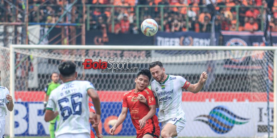 Hasil Liga 1 - Diwarnai Gol Telat David da Silva, Persija Ditahan Imbang Persib