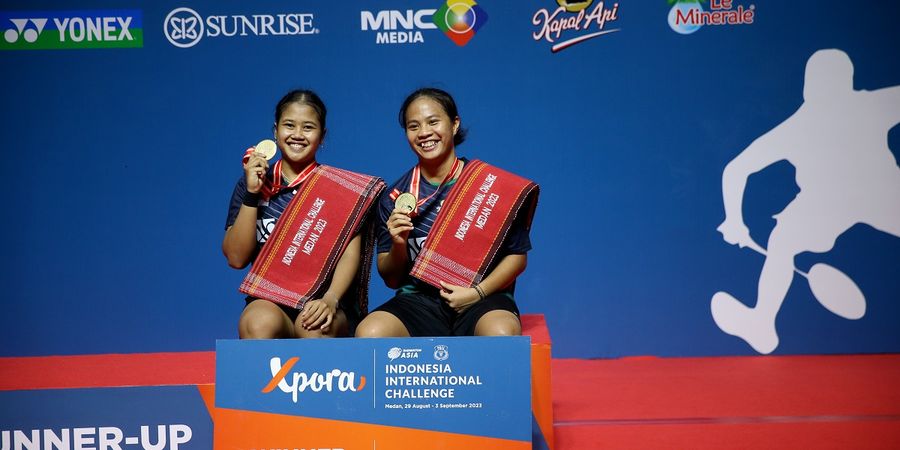 Indonesia International Challenge 2023 - Jaga Tradisi Emas Ganda Putri, Jesita/Febi Sabet Gelar Kedua