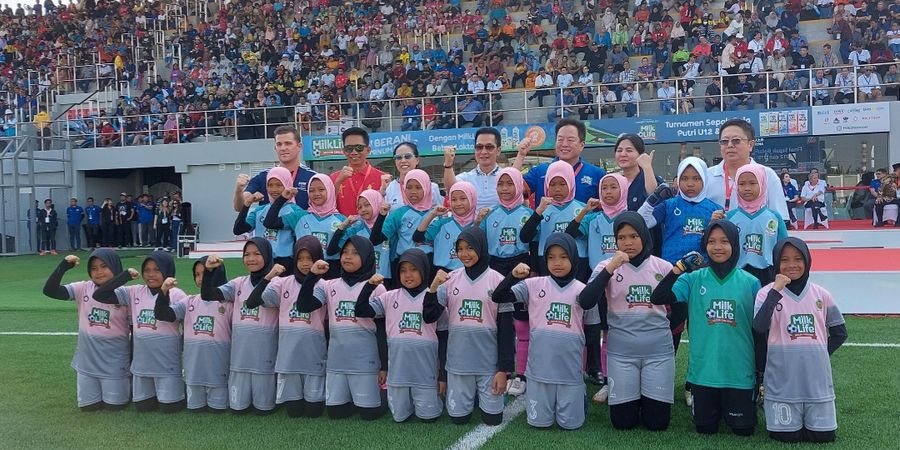 Bangkitkan Sepak Bola Wanita, PSSI Bawa FIFA pada Peresmian Suppersoccer Arena