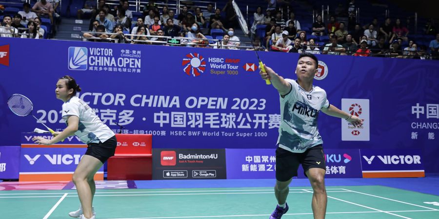 China Open 2023 - Motivasi Lolos Olimpiade Jadi Penyemangat Praveen/Melati Permalukan Wakil Tuan Rumah