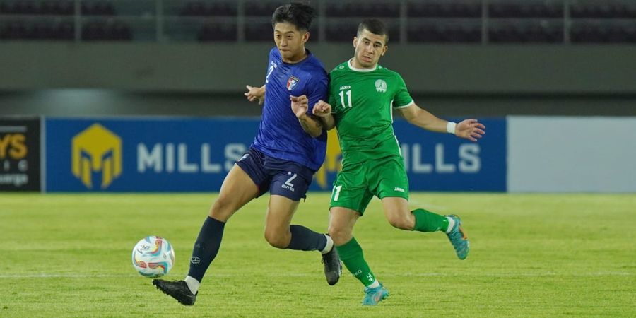 Hasil Kualifikasi Piala Asia U-23 - Bantai Taiwan, Turkmenistan Tebar Ancaman ke Timnas U-23 Indonesia