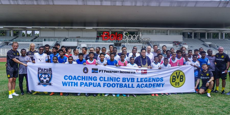 Erick Thohir Apresiasi Pembekalan yang Diberikan Legenda Borussia Dortmund ke Papua Football Academy